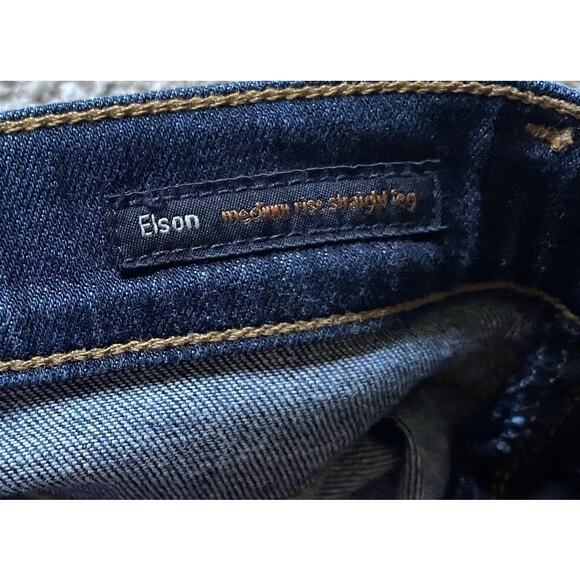 Citizen of Humanity Elson Medium Rise Straight Leg Size 28 jeans Cotton Classic - Picture 8 of 9